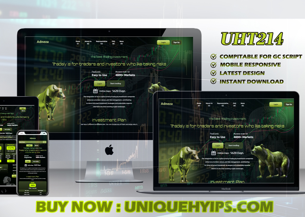 UniqueHyip's tweet photo. Goldcoders Hyip Template   

✅Instant Download Link 
✅Compatible for GC Hyip Script 
✅ Free Logo &amp; Support

Buy Now👉 https://t.co/gzye2blE4o

$BTC $ETH $SOL $APT https://t.co/JEZ6rfDVXs