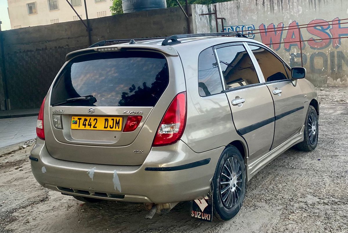 Eng_Matarra's tweet image. SUZUKI LIANA🔥🔥🔥

REG: #DJM

CC. 1490
FULL AC 🌧 
ANDROID TV 🖥 
FULL DOCUMENTS ✅️

GARI IMETUNZWA.

INAFAA UNUNUE GARI TOFAUTI KIDOGO SIO KILA SIKU TOYOTA.

BEI - MIL 7 (Maongezi kidogo)

IPO DAR (Ninayo 24Hrs)

CALL - 0719542184