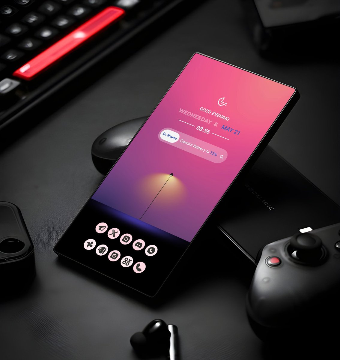 DrShanto_Setups's tweet photo. https://t.co/9rhIWON1mc
🪸 #WithNova
🪸 Moonlit Walls @wigebox
🪸 Buttercup KWGT (B029) @wigebox
🪸 Lost KWGT (88) @wigebox
🪸 Themed Icons @RushikeshDesign
🪸 Ghost Icon @justnewdesigns
#shantosetups #androidhomescreen #setupshowcase #myhomescreen #minimal #VicePixelSyndicate https://t.co/Zj9iluWOmz