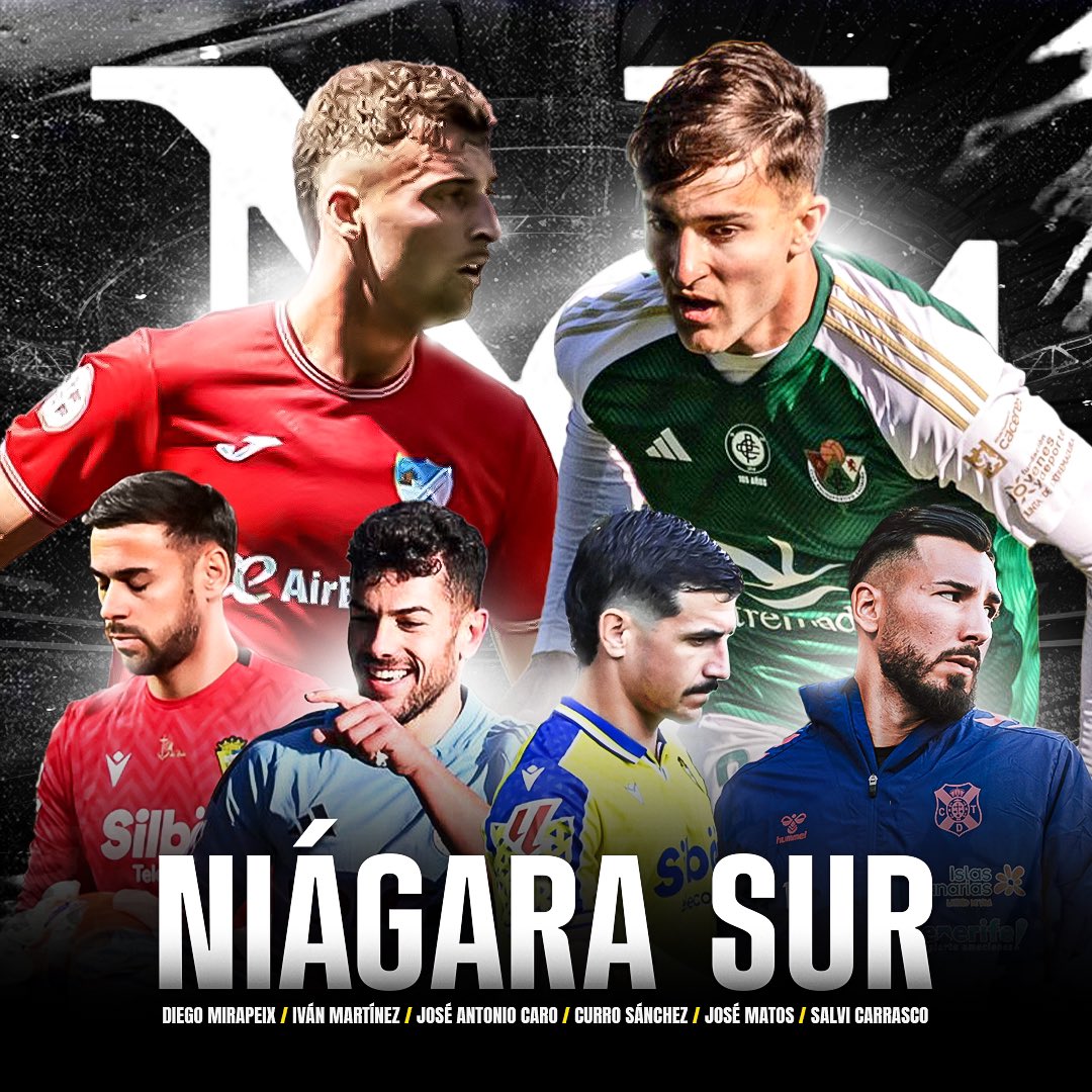 SurNiagara's tweet image. Penúltima jornada de @LaLiga2, playoff de ascenso a @Primera_RFEF… 👉 ¡A por una jornada con mucho en juego! 💥
#NiágaraSurSquad #NiágaraSurPlayers