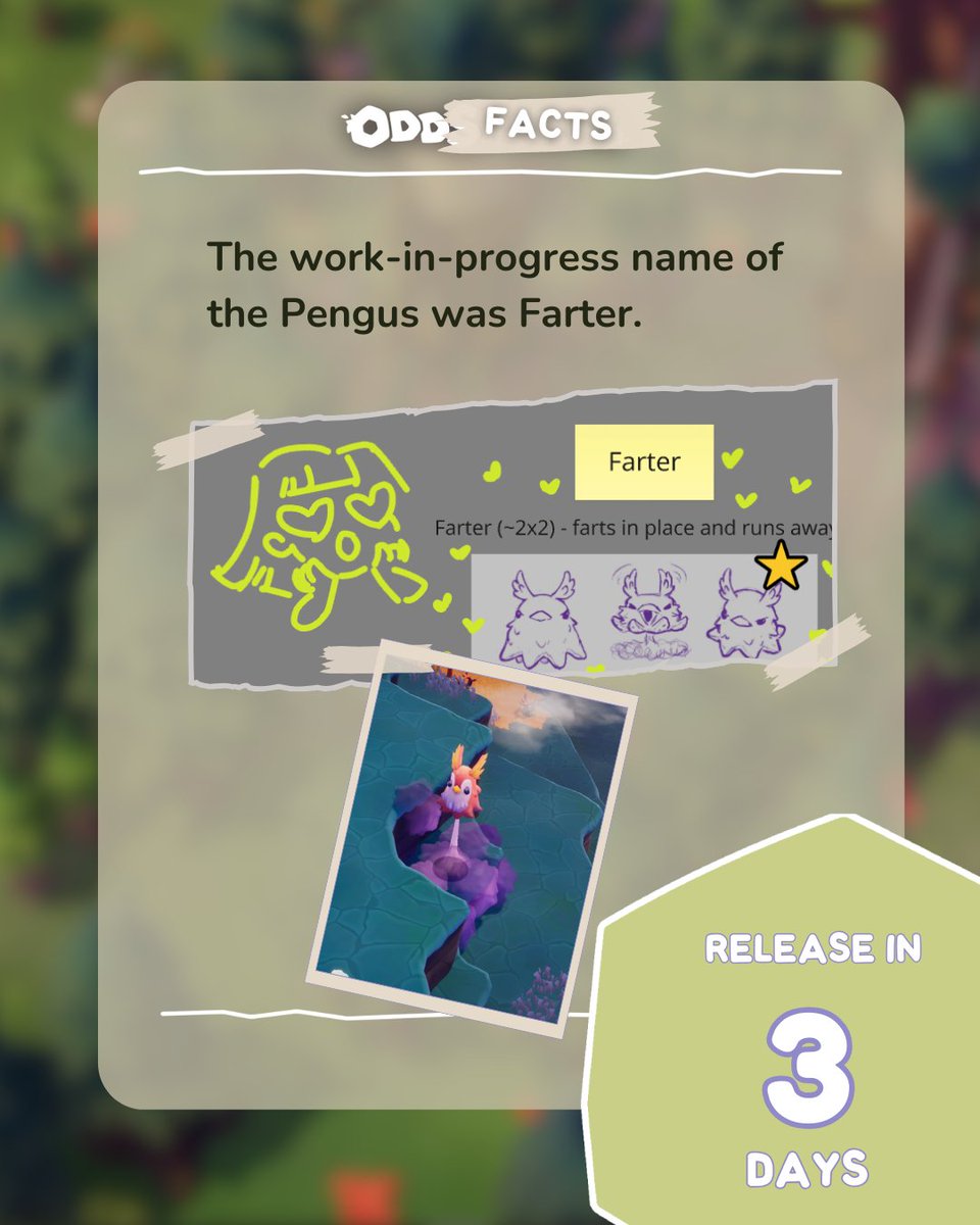 Silent but deadly 💨🐧

#Oddsparks 1.0 on your PC, #Xbox or #PS5 in 3 days! ✨

#GamingNews