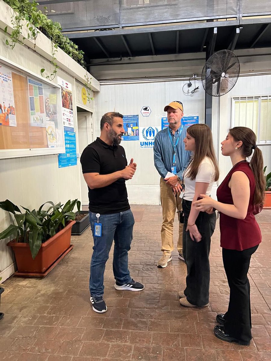 UNHCR Lebanon (@unhcrlebanon) on Twitter photo Meet "Ambassador for a Day" winner Amal whom we were happy to host.
Amal met with <a href="/IFreijsen/">Ivo Freijsen</a> & joined the team to our reception & community centres, where she spoke to refugees & outreach volunteers about their hopes & dreams.
Amal, we can't wait to see your next accomplishments! Meet "Ambassador for a Day" winner Amal whom we were happy to host.
Amal met with <a href="/IFreijsen/">Ivo Freijsen</a> & joined the team to our reception & community centres, where she spoke to refugees & outreach volunteers about their hopes & dreams.
Amal, we can't wait to see your next accomplishments!