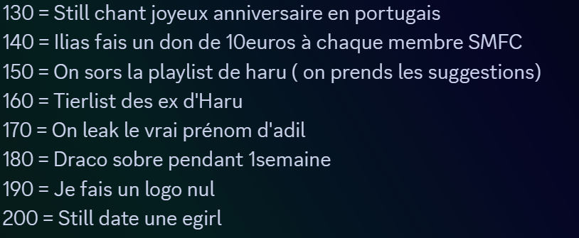 Bonjour à tous, 
Ce soir 21h30 SMFC affrontera Royalty caster par ebtv.
On nous mis au défi de faire plus de vue que Wotn alors nous vous proposons pour vous motiver des viewvers goals à cette occassion!

On vous attends nombreux!