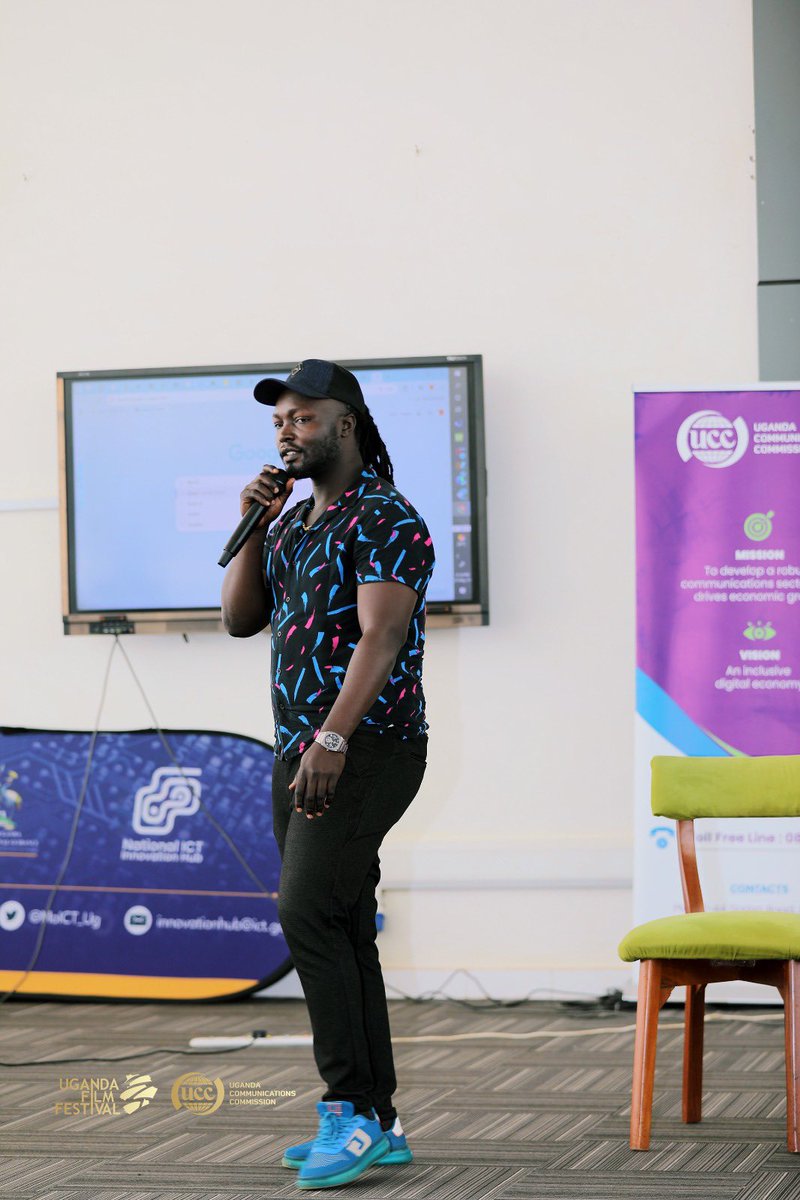 UgandaFilm's tweet photo. Happening at @UICTug

Unleashing Your Creativity With Ai Workshop
Facilitated by Film Impact Movement
Organized by @UCC_Official 

#LocalstoriesGlobalimpact #UFF2025 https://t.co/thqU5Eyqi4