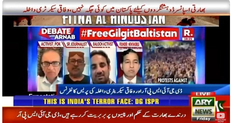 aleemmalik85's tweet photo. یہ خود کو بلوچی کہلواتے ہیں تو انڈین چینلز پر ان کا کیا کام 
#indiaIsaterroriststate https://t.co/7Lwp3bigfp