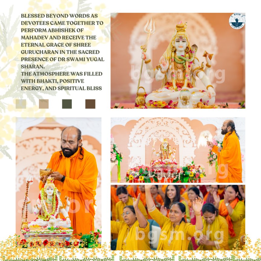 sw_yugalsharan's tweet photo. A divine day etched in our hearts forever! 
#Ujjain #Mahadev #AbhishekSeva #SpiritualVibes #DivineGrace #swamiyugalsharan #BlessedMoments #BhaktiWithBlessings #ShreeGurucharan #DevotionUnites #SacredPresence #TrendingFaith #DivineConnection #bgsmofficia https://t.co/BhhjAR414F