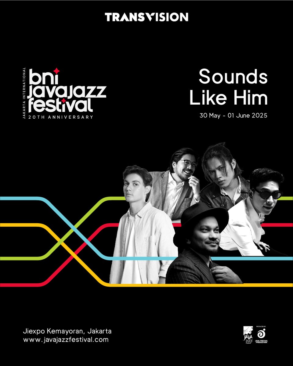 TransvisionID's tweet image. You asked, we got you!  🎶

Mendengarkan Senandung Pria di perayaan 20 tahun Java Jazz bakal ada nama-nama keren, mulai dari Rony Parulian, Tompi, sampai Bilal Indrajaya yang siap bawa suasana tanpa batas.

 #BNIJJF2025 #JavaJazzFest #JJF2025 #20yearsjavajazzfestival #TransVision
