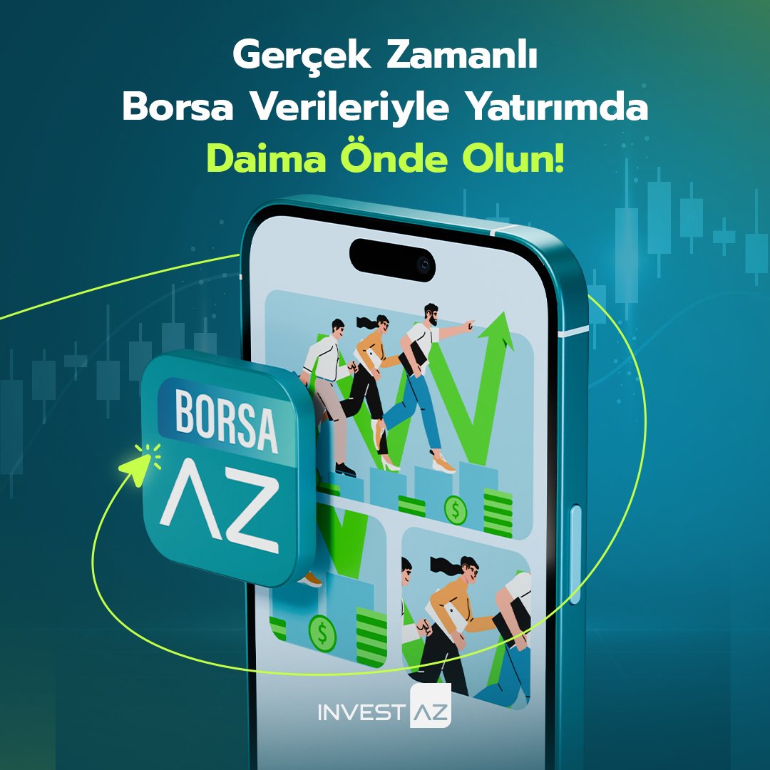 InvestAZ Borsa uygulaması; gerçek zamanlı piyasa verileri, anlık haber akışı, hızlı, kolay ve güvenli kullanımıyla yatırımda daima bir adım önde olmanız için yanınızda!
Detaylı bilgi için: investaz.com.tr/investaz-borsa…
#InvestAZBorsa  #Uygulama  #YatırımFırsatları