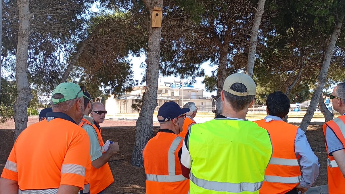 infoagamed's tweet photo. 🌱En el Día de la Diversidad Biológica participamos en un taller de polinizadores en la EDAR de #Torrevieja con el programa de voluntariado Biobserva, con el que construimos un refugio para ellos 🐝 y aprendimos sobre su papel clave en los ecosistemas.

#AgamedContigo https://t.co/iUFbRoOjKz