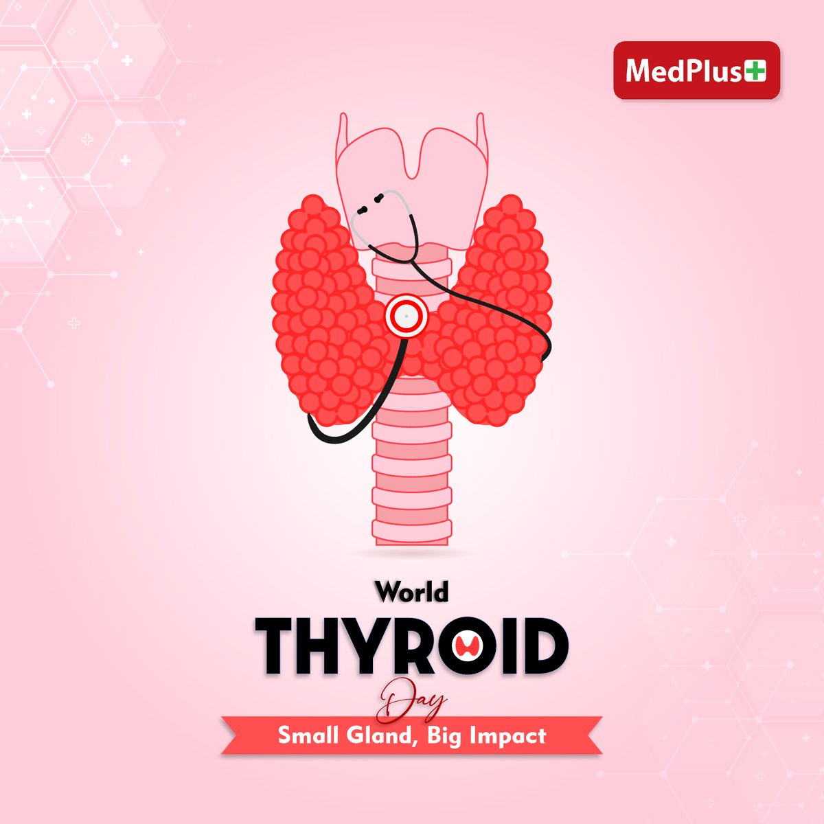 MedPlusIndia's tweet photo. World Thyroid Day
“Small Gland, Big Impact”
#worldthyroidday #worldthyroidday2025 #thyroidday #thyroidawareness #thyroid #thyroidhealth #health #medplus https://t.co/tkc4S2nHZD