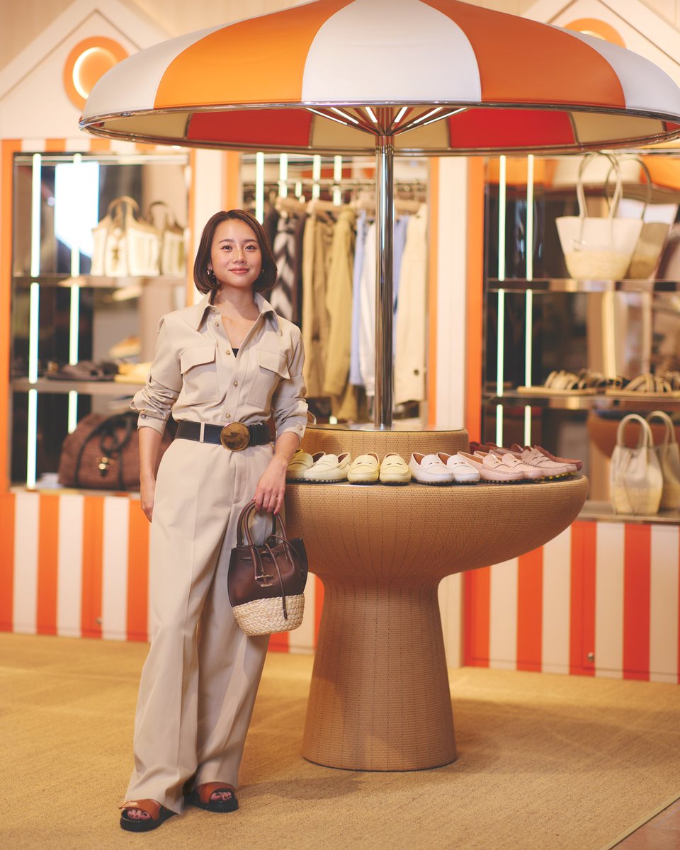 銀座三越 本館1階で開催中のポップアップイベント「トッズ イタリアン サマー」は、5月27日（火）まで。モデルの  #伊原葵 さんがおすすめのアイテムもお試しいただけます。ぜひお見逃しなく。
 
▼詳しくは
rebrand.ly/f16ce4
 
#TodsSS25 #Tods #トッズ