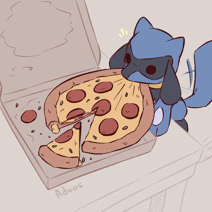 He saved you a slice 