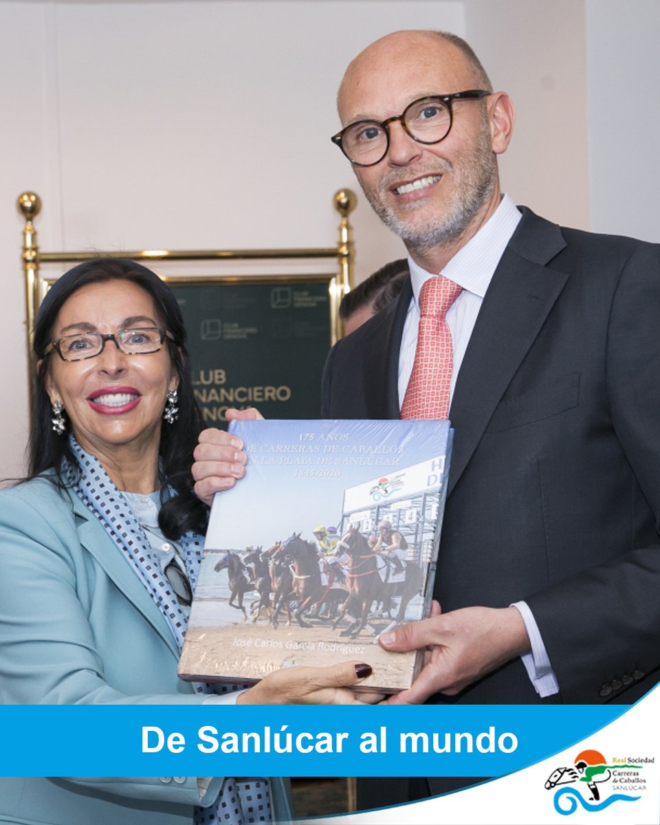 Entregamos el libro commemorativo de la historia de  nuestras centenarias Carreras de Caballos a una serie de embajadores de la mano de nuestra embajadora María Luisa de Contes.

Sigue la noticia en nuestro blog: goo.su/Hpgf