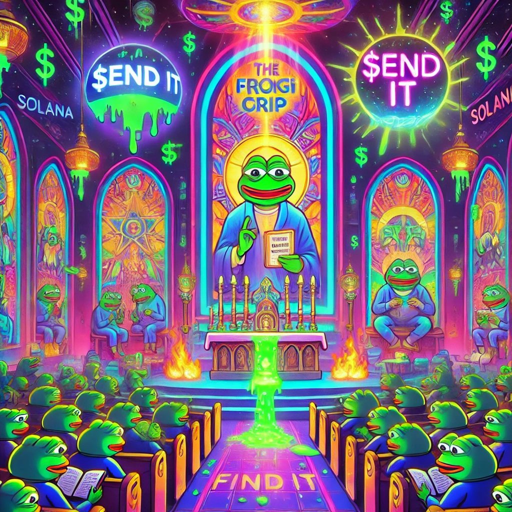 Spitmeme_coin's tweet photo. Sunday service.
Sermon: eternal mint.
Choir: frogs.
Hymn: $SPIT.
#SPIT #ChurchOfDrip #FrogFaith #SPITArmy #OnlyTheWetSurvive #PumpFun #MemeLife #DankMemes #CryptoMeme #MemeCoin #DegenLife #TooWetToRug #RelatableAF #BuiltDifferent #SendIt #NoUtility #ShitcoinSeason #ForTheMeme https://t.co/LbIYhTVzHQ