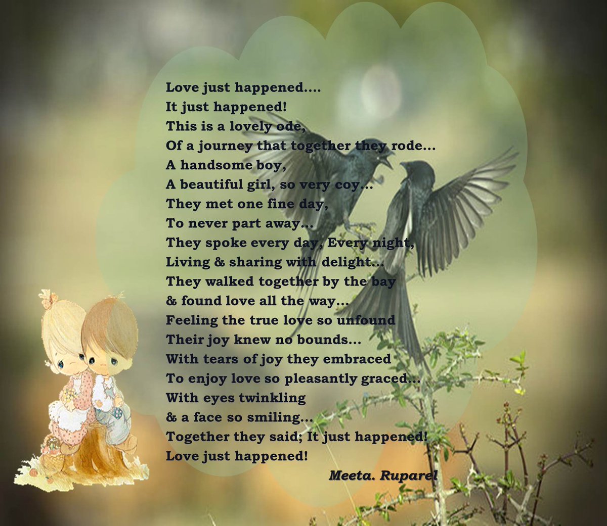 A short story...
 in the form of an ode 💖😊