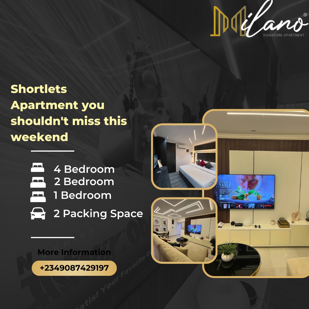 milanoshortlet's tweet photo. TGIF! It's time for an amazing weekend shortlet stay✨️✨️✨️
We have everything from Cozy chuc to full-on luxury 😁

Which of these apartments are you booking?

Send a DM for enquiries 

#milano #shortlet #shortlethomes #milanosignature #serviceapartment https://t.co/8MO7XIC0ZT