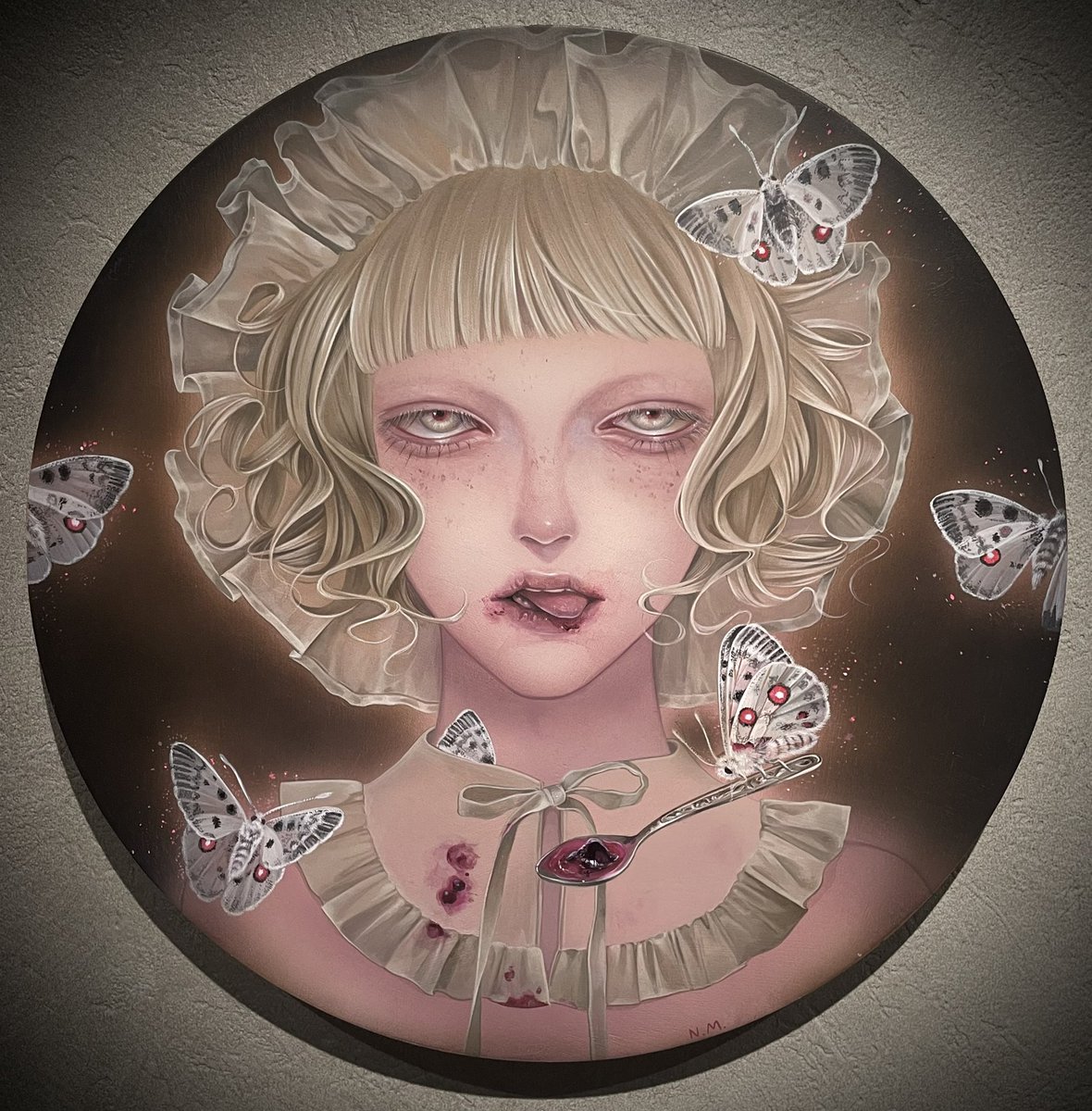 kohaku__0's tweet image. 本日もありがとうございました！
個展はいよいよ土日で最後になります。
1人でも多くの方にみにきていただけたら嬉しいです⋆✦

作品リスト↓
jiromiuragallery.com