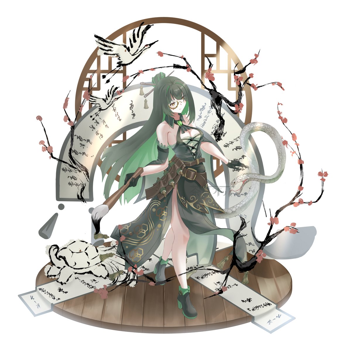 「玄武 #オリジナルイラスト #OC #ocart」|茶リオット🍵　お仕事募集中のイラスト