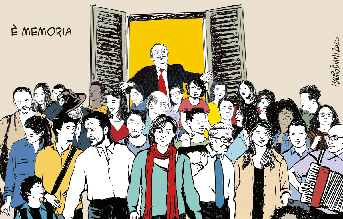Mauro Biani (@maurobiani) on Twitter photo #GiovanniFalcone #giustizia #mafia
Se vogliamo noi siamo #memoria.
Oggi per <a href="/repubblica/">Repubblica</a> #GiovanniFalcone #giustizia #mafia
Se vogliamo noi siamo #memoria.
Oggi per <a href="/repubblica/">Repubblica</a>
