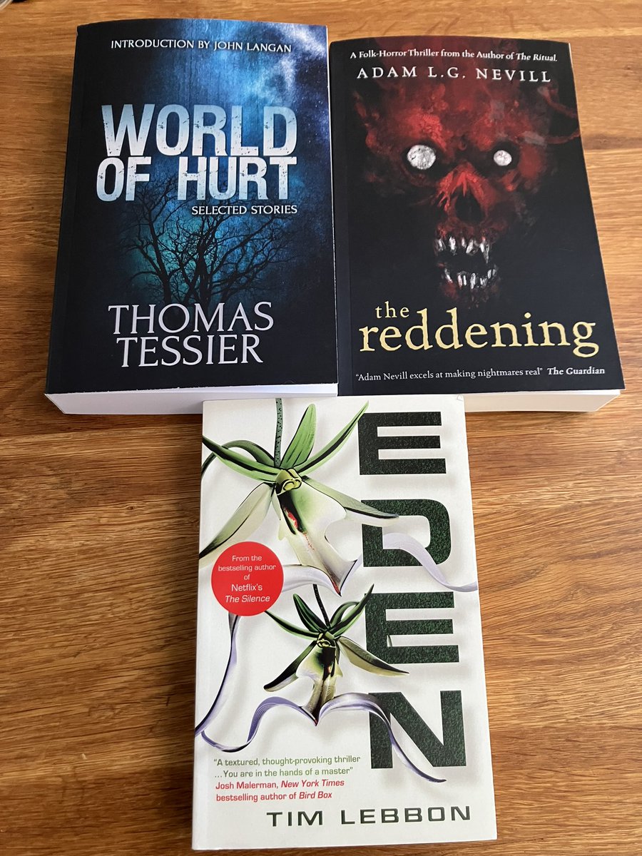 MattPayne1973's tweet photo. Birthday presents!! #timlebbon #adamnevill #adamlgnevill #thomastessier https://t.co/FphmiAmqfP