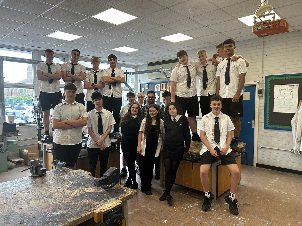 All the best to our Year 11 DT class! It’s been a blast, and you have all been amazing!