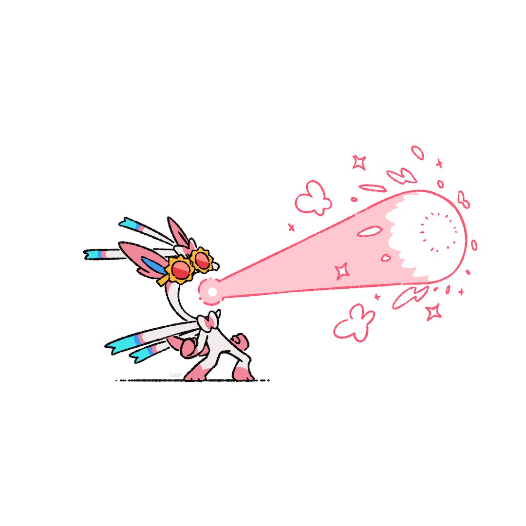 Pokemon doodle ko-fi commission.
Sylveon's Pixilate Hyperbeam