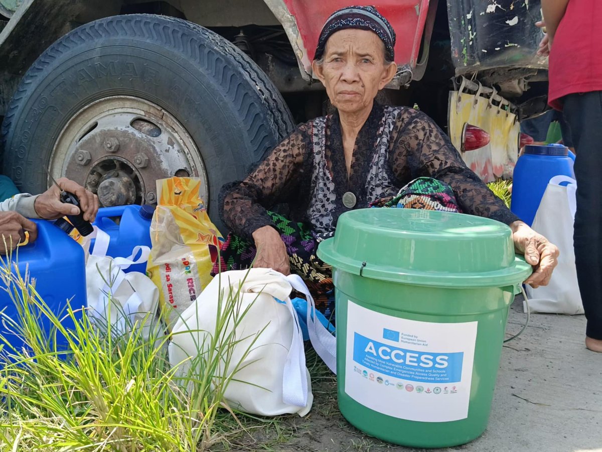 “Before we knew it, the flood was inside our house.” – Lambaino, 76. Since May 14, floods in Maguindanao del Sur have displaced thousands. With support from <a href="/eu_echo/">EU Civil Protection & Humanitarian Aid 🇪🇺</a>, #ACCESSProject is delivering urgent aid. Read more: actionagainsthunger.ph/communities-in…