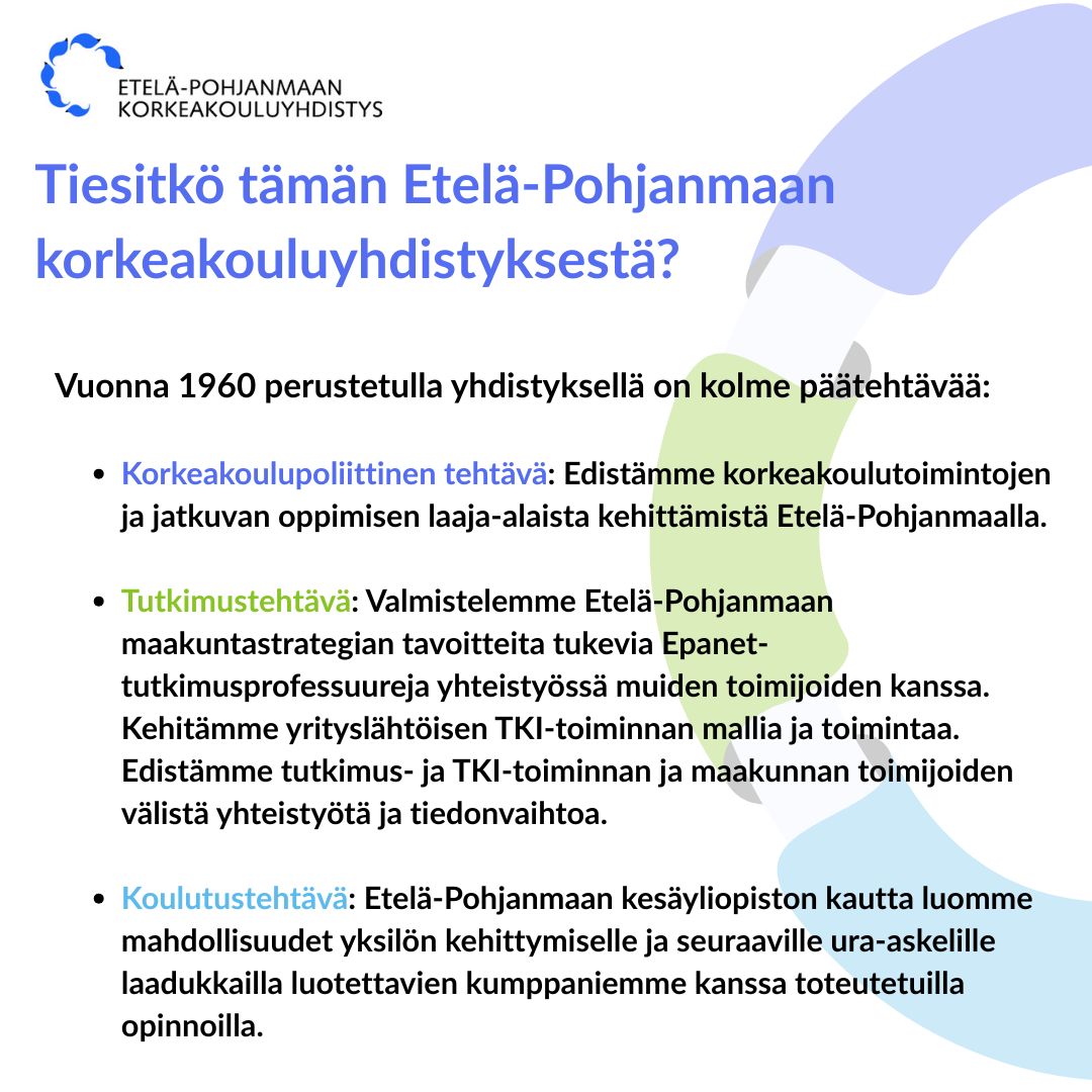 Lisäteiotoja meistä: epky.fi