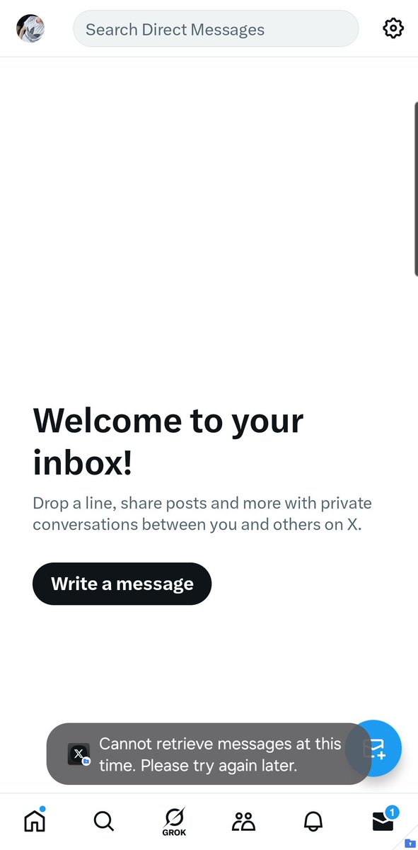 DM not working/loading