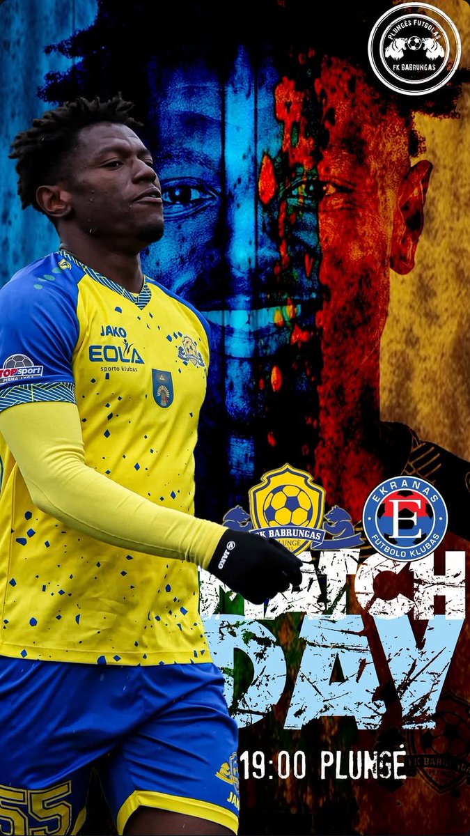 It’s match day! Babrungas takes on Ekranas at home! Who will come out on top! 

Goal Machine <a href="/iamagyemang13/">Emmanuel Akwasi Agyemang🇬🇭</a> is on 🔥! 3 consecutive goals in his last 3 home games 🚀 Can he keep the streak going against Ekranas? 
🤔
Talk &amp; Do Lion to score!
#BabrungasVsEkranas #AgyemangOnFire"