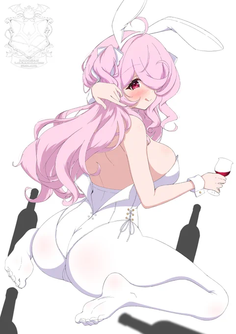 白バニー 