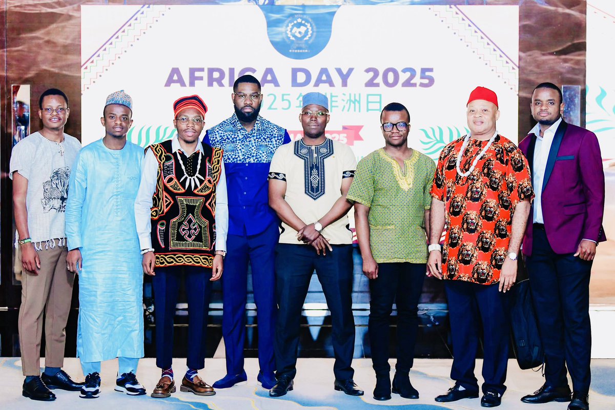 JosephMendoo's tweet photo. Africa Day Celebration in China #AfricaDay2025 https://t.co/Cl5pfzWjfF