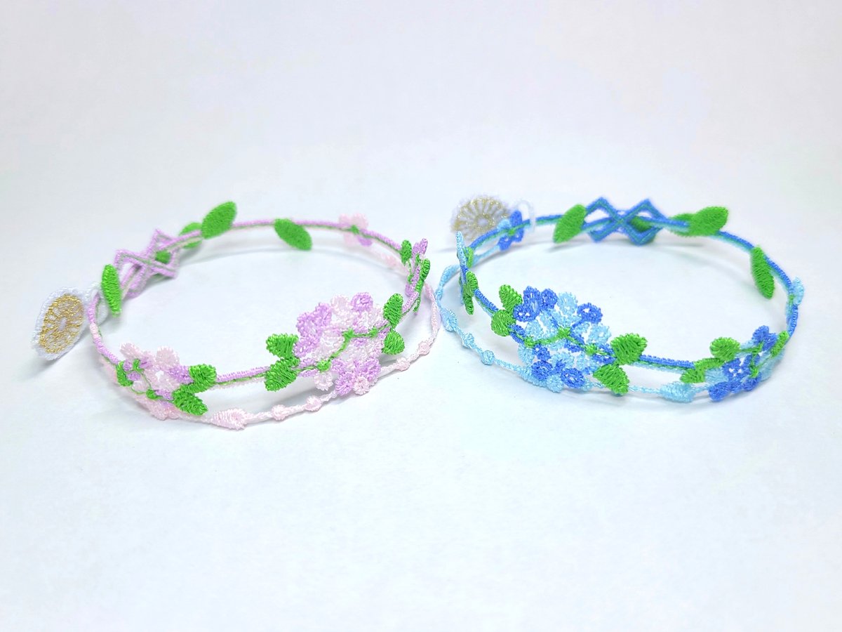 5月31日（土）から紫陽花の神むすび（レースブレスレット型お守り）を