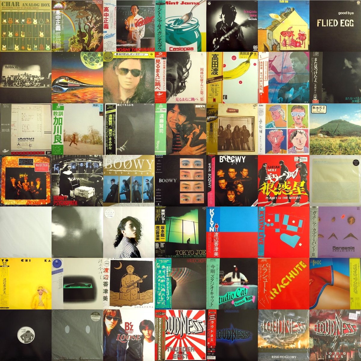 Char ANALOG BOX レコード