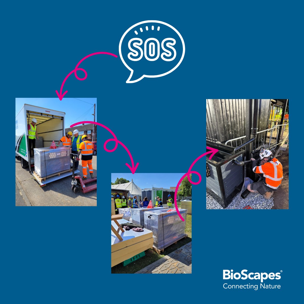 We couldn't say no to this 'SOS' call! Privileged to donate two of our SuDS &amp; BNG planters to the DIY SOS Big Build in Beverley. Seeing so much achieved in such a short time frame is quite something. Well done to all who made this happen for the Cherry Tree Youth Club.