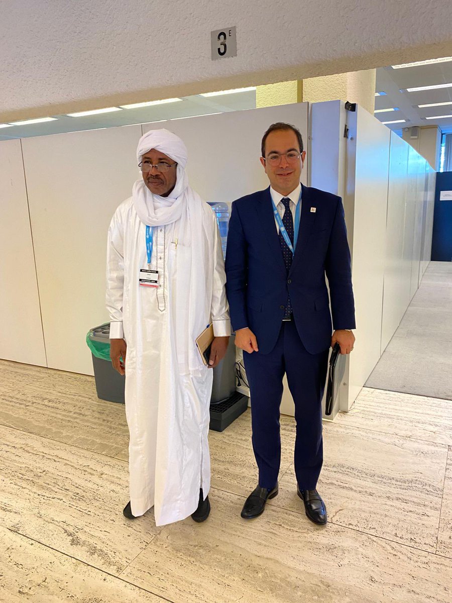 CMRassiIFRC's tweet image. Thank you His Excellency Dr. Abdelmajid Abderahim's for the productive meeting with @ifrc. Discussed our shared priorities including One Health, Mobile Health Teams and health needs of nomadic populations, and working together with the Red Cross of Chad and the Ministry of Health
