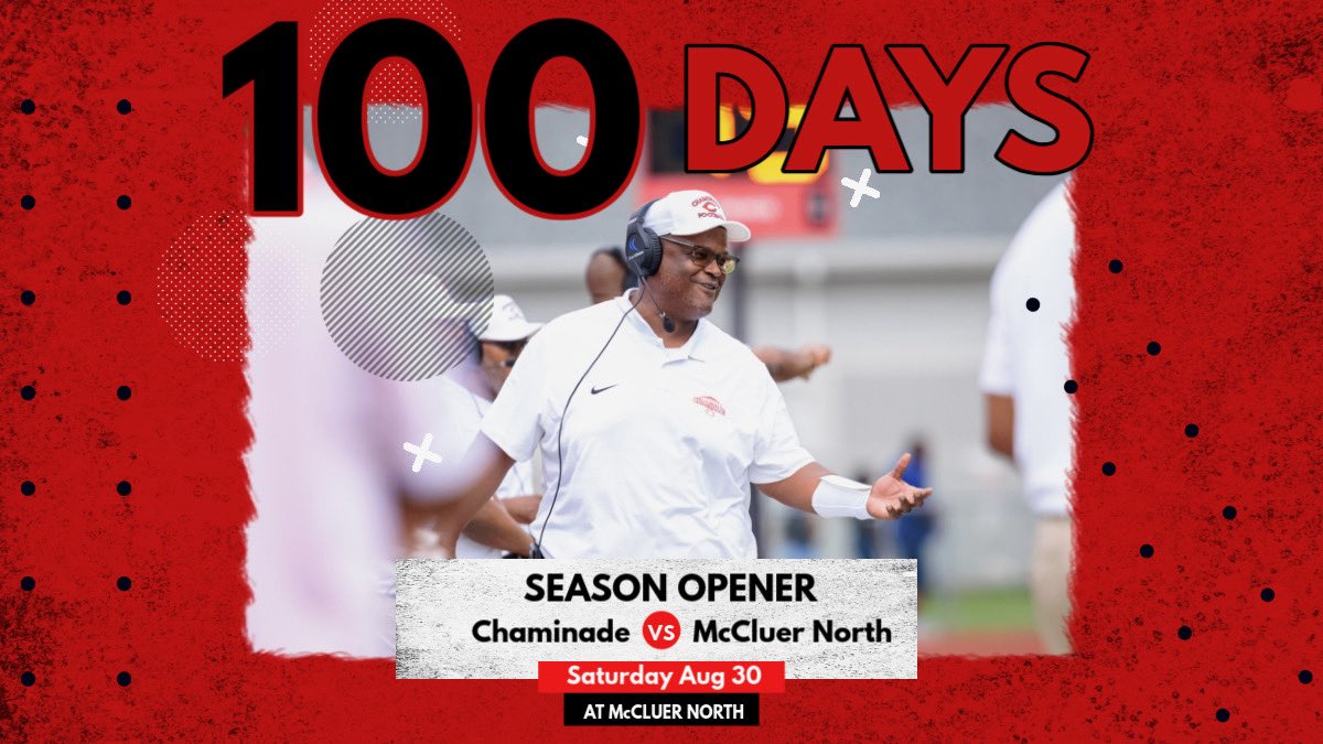 Chaminade Football (@ccpfootballteam) on Twitter photo <a href="/ccpfootballteam/">Chaminade Football</a> know where we will be. We on the clock! 100 days to chop the wood and carry the water. #EstoVir <a href="/ccpfootballteam/">Chaminade Football</a> know where we will be. We on the clock! 100 days to chop the wood and carry the water. #EstoVir