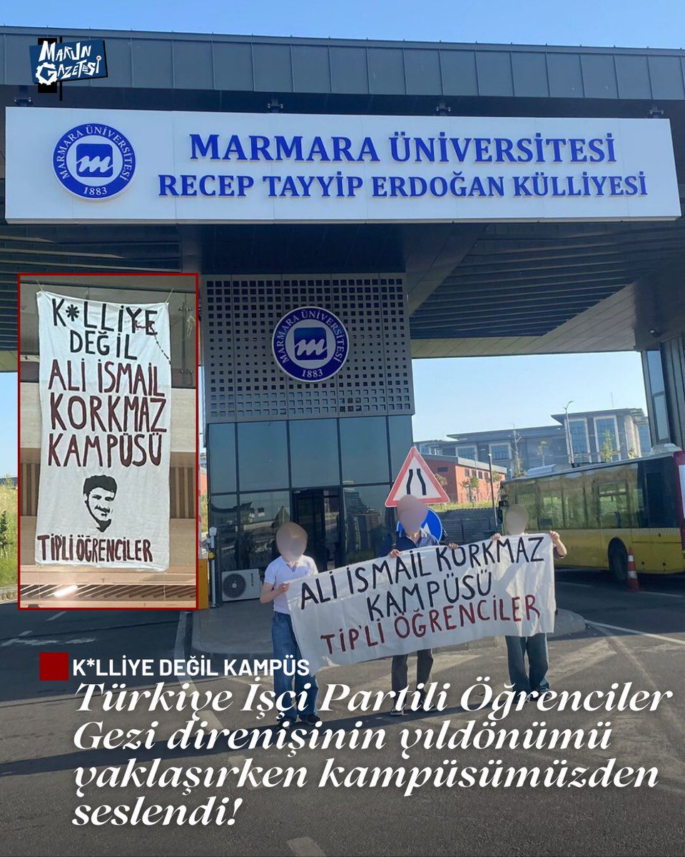 marungazetesi's tweet photo. K*lliye değil kampüs, Ali İsmail Korkmaz Kampüsü! https://t.co/bEIU378CgL