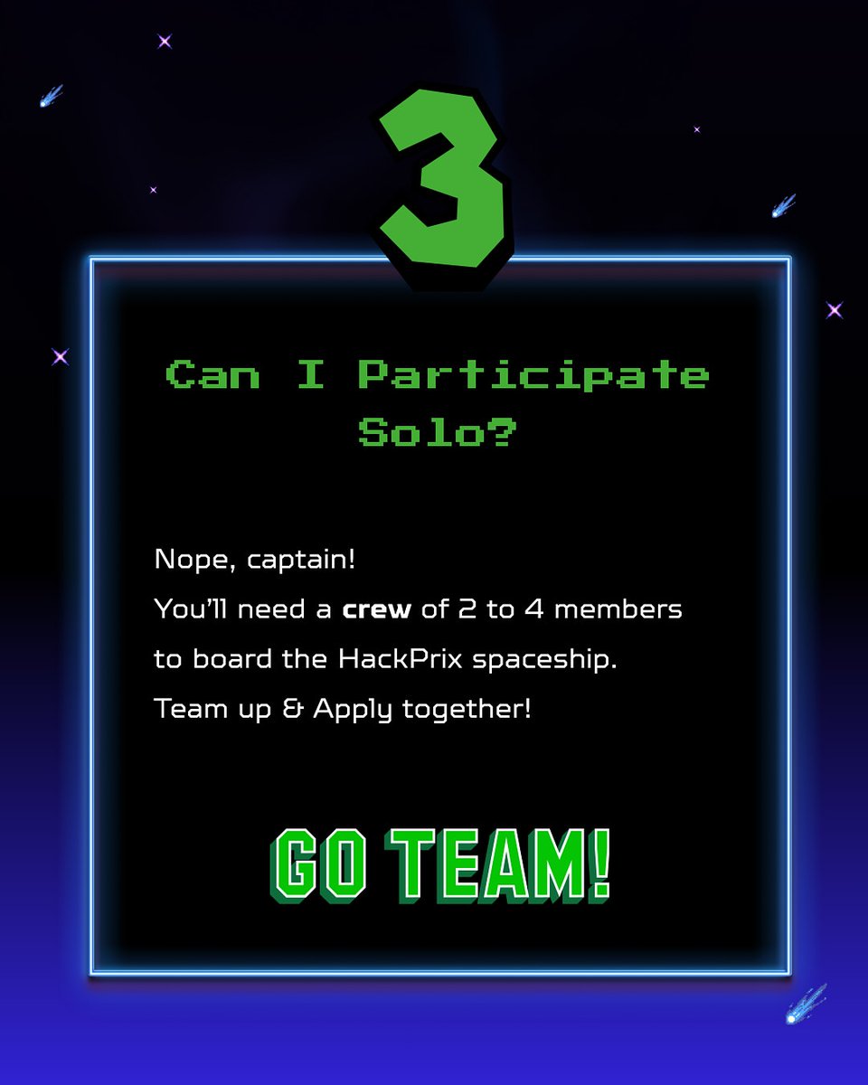 hackprix's tweet photo. | #PitStopAlert 🚦❓

Got questions about HackPrix Season 2? We’ve got answers! 🌌

Swipe through our FAQs carousel and fuel up with all the info you need before launch! 🧠

#HackPrix #HackPrix2025 #FAQDrop #HackathonGuide #MissionHackPrix #HackathonIndia #StudentHackathon https://t.co/JihqL9YOwW