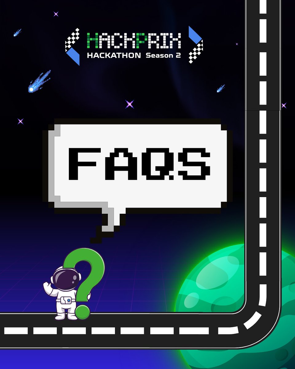 hackprix's tweet photo. | #PitStopAlert 🚦❓

Got questions about HackPrix Season 2? We’ve got answers! 🌌

Swipe through our FAQs carousel and fuel up with all the info you need before launch! 🧠

#HackPrix #HackPrix2025 #FAQDrop #HackathonGuide #MissionHackPrix #HackathonIndia #StudentHackathon https://t.co/JihqL9YOwW
