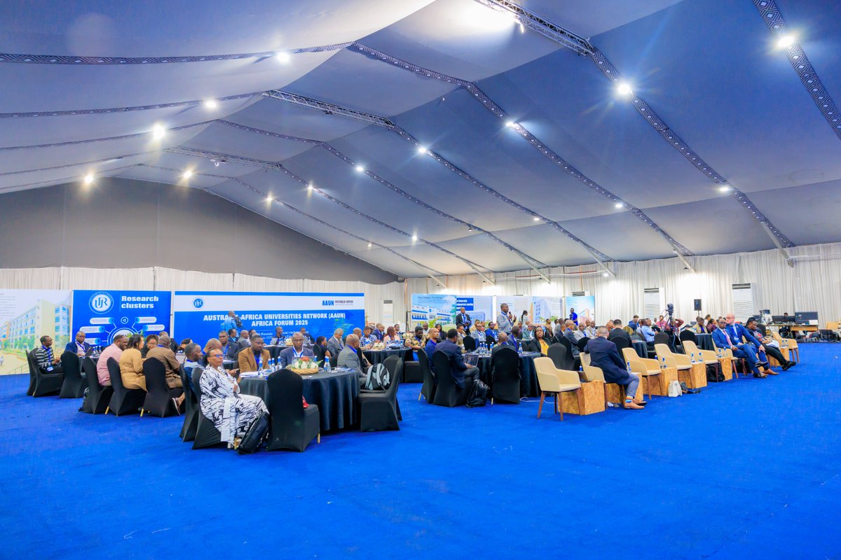 Uni_Rwanda's tweet photo. In his opening remarks at the 2025 #AAUN Africa Forum, our Vice Chancellor Prof @mdkayihura highlighted the importance of the forum, which aims, among others, to explore how #AI is reshaping not only teaching and learning, but also the way #research is conducted.
He also added that #AI will assist in managing institutions and addressing some of the most complex challenges in societies, helping better prepare for the future.