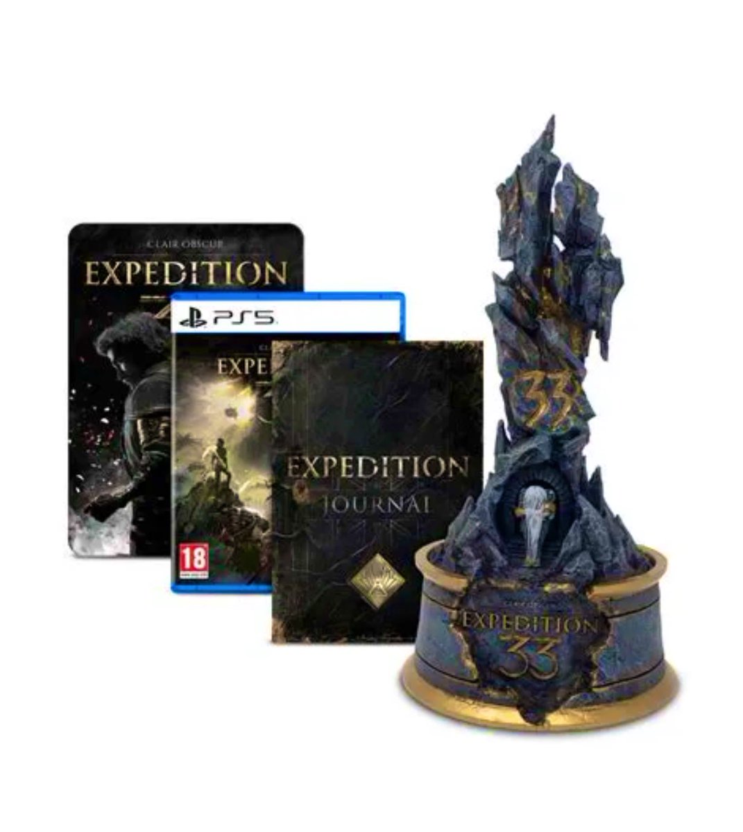 DADILAC3's tweet photo. ๐จ ยกEl arte de Expedition 33 se hace fรญsico!
๐ Ya puedes reservar el Monolith Set, una ediciรณn coleccionista sin el juego base pero cargada de contenido exclusivo.
๐ฑ Solo hasta el 12 de junio por $119.99.
Limitado a 2 por persona.
#ClairObscur #RPGcollector #Expedition33 https://t.co/xK5a3kai5s