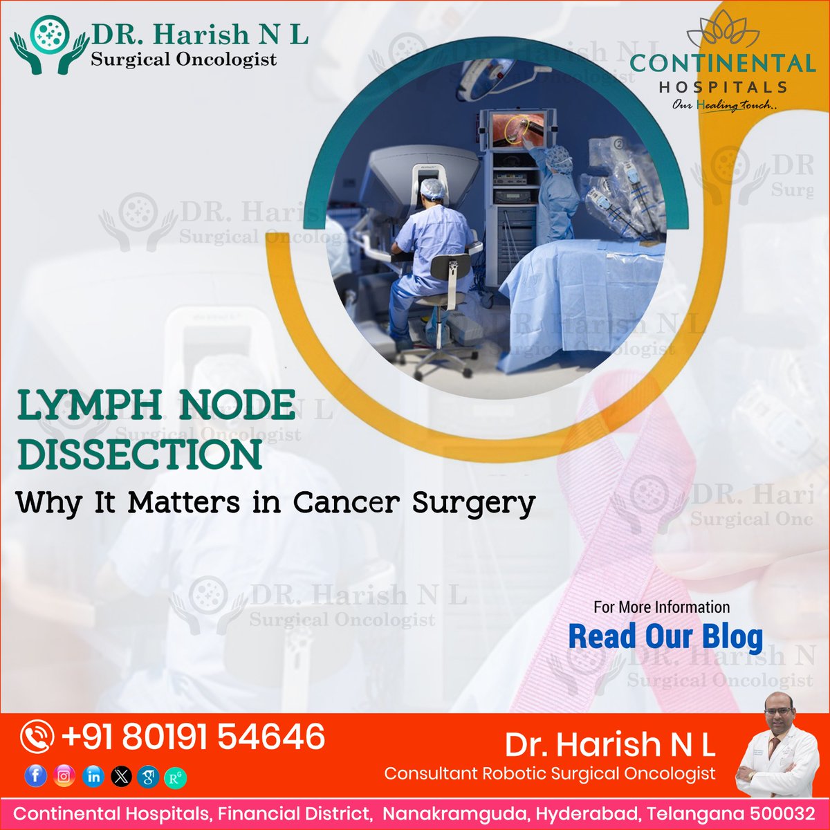 Harish_SurgOnc's tweet image. Lymph node dissection is key in cancer surgery—it helps determine spread, guides treatment &amp;amp; improves outcomes. Learn why it matters! 🩺

Read more 👉 shorturl.at/iAjVb

#CancerAwareness #LymphNodeDissection #CancerSurgery #DrHarishNL #ContinentalHospital #HyderabadDoctors