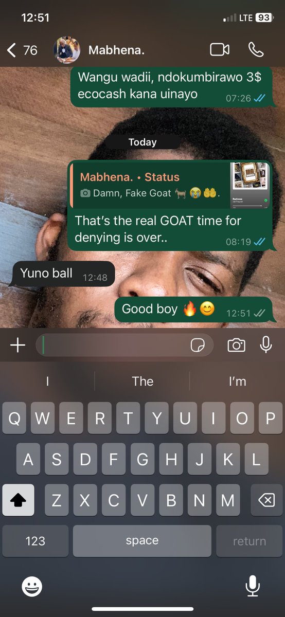 SimbaMudehwe's tweet photo. @hatiperi_wacho @hatiperi_wacho haaa chimuregai abhuma uyo.. JP muhombe.. https://t.co/T6f0JIo8XZ