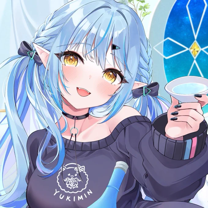 雪花ラミィちゃんと宅飲み 