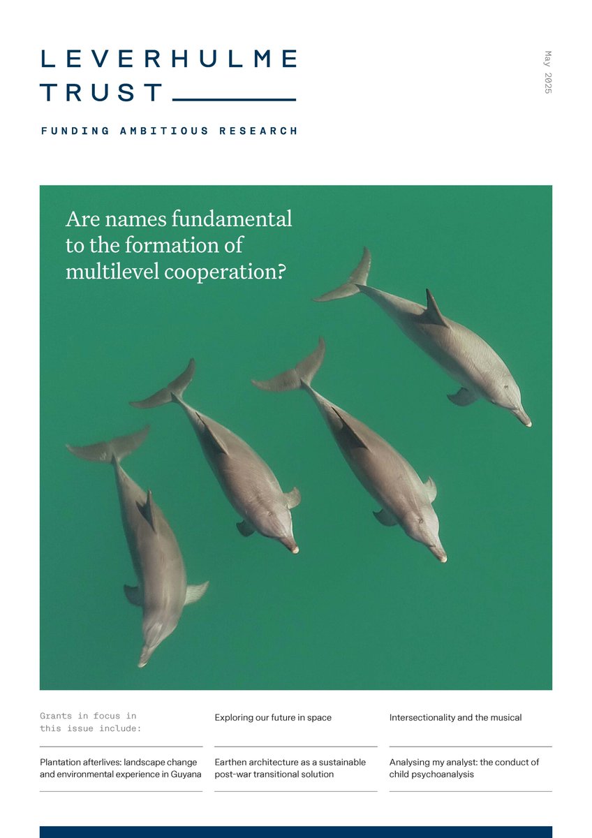 LeverhulmeTrust's tweet image. The Trust's May newsletter is out now! Read about intersectionality and the musical, exploring our future in space, plantation afterlives: landscape change and environmental experience in Guyana, and much more: leverhulme.ac.uk/newsletter
@andrewfutter @_MichaelBacon…