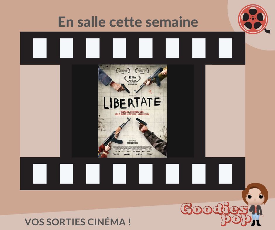 Les #sorties #ensallessemaine21
#Libertate
Genre drame. De Tudor Giurgiu.
Avec Alex Calangiu, Cătălin Herlo, Ionut Caras. 

Pour les #bandesannonces c'est par ici :  urls.fr/sAYFKf