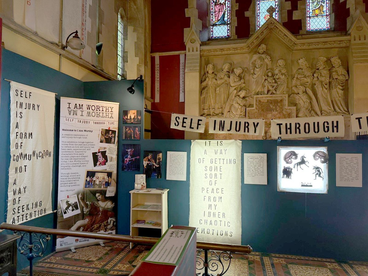 actatheatre's tweet image. acta Recommends: I am Worthy exhibition at @Glenside_Museum. Our friends @sisupportorguk present an exhibition bringing together voices from the past and present to reflect on how self-injury has been seen, experienced and understood.  

 glensidemuseum.org.uk/i-am-worthy/