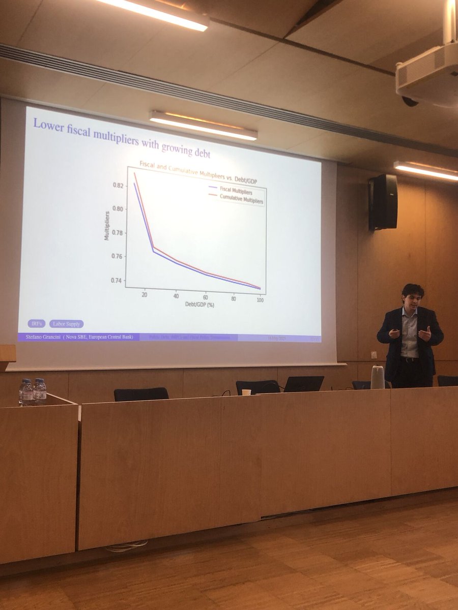SGrancini's tweet photo. In the last few weeks I had the privilege to present in Stockholm and in Paris my paper on public debt and fiscal policy transmission - I received valuable feedback - thank you to the organizers and everyone involved 😀 #economix #sverigesriksbank #sse #cemof https://t.co/5j6KHob3p7