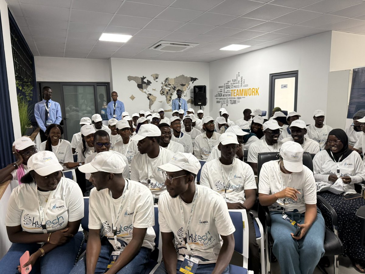 AIBDsa's tweet photo. Les équipes sont déjà sur le terrain pour lancer la cérémonie d’ouverture du #SkyTechDays, le hackathon de l’innovation signé AIBD SA !
🚀 Place à la créativité, la tech et l’avenir de l’aéroportuaire en Afrique ! #Hackathon #Innovation #aibdsa
#SkyTechDays #HackathonAIBD #InnovationAéroportuaire #AIBDLeadership #SmartAirport #DigitalAfrica #YouthInTech
#aibdsa #batirlefutur #senegal #jaimeslesaeroportsdusenegal #senegalvision2050 #SécuritéAéroportuaire